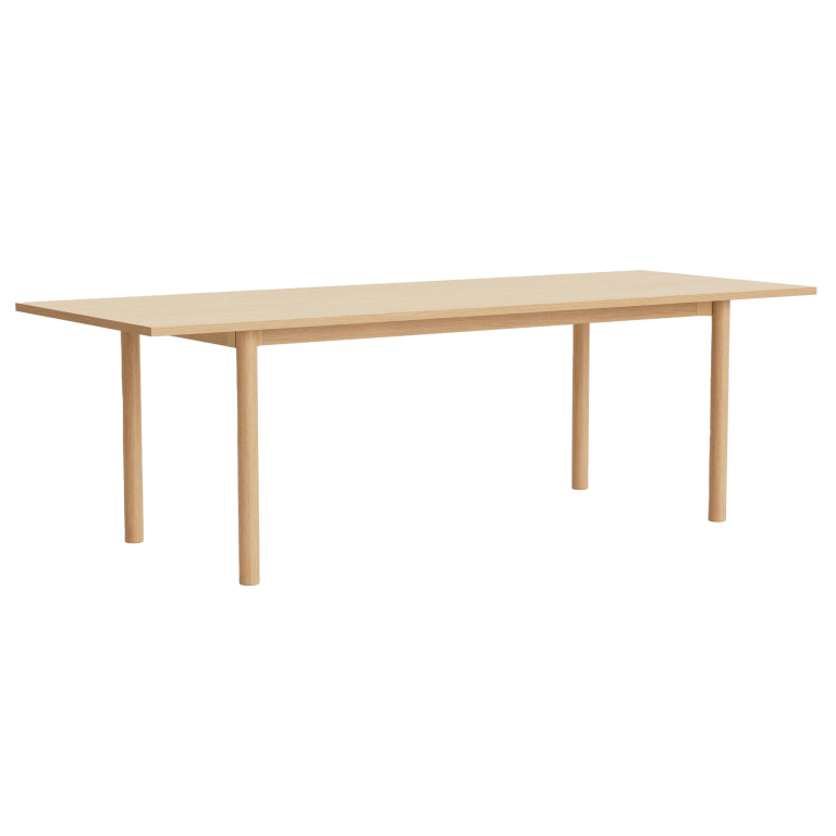 Hay Annex tafel 240x90 gelakt eiken
