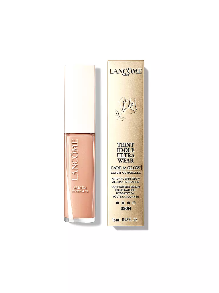 LANCÔME Teint Idole Ultra Wear Skin-Glow Concealer (330N) camel