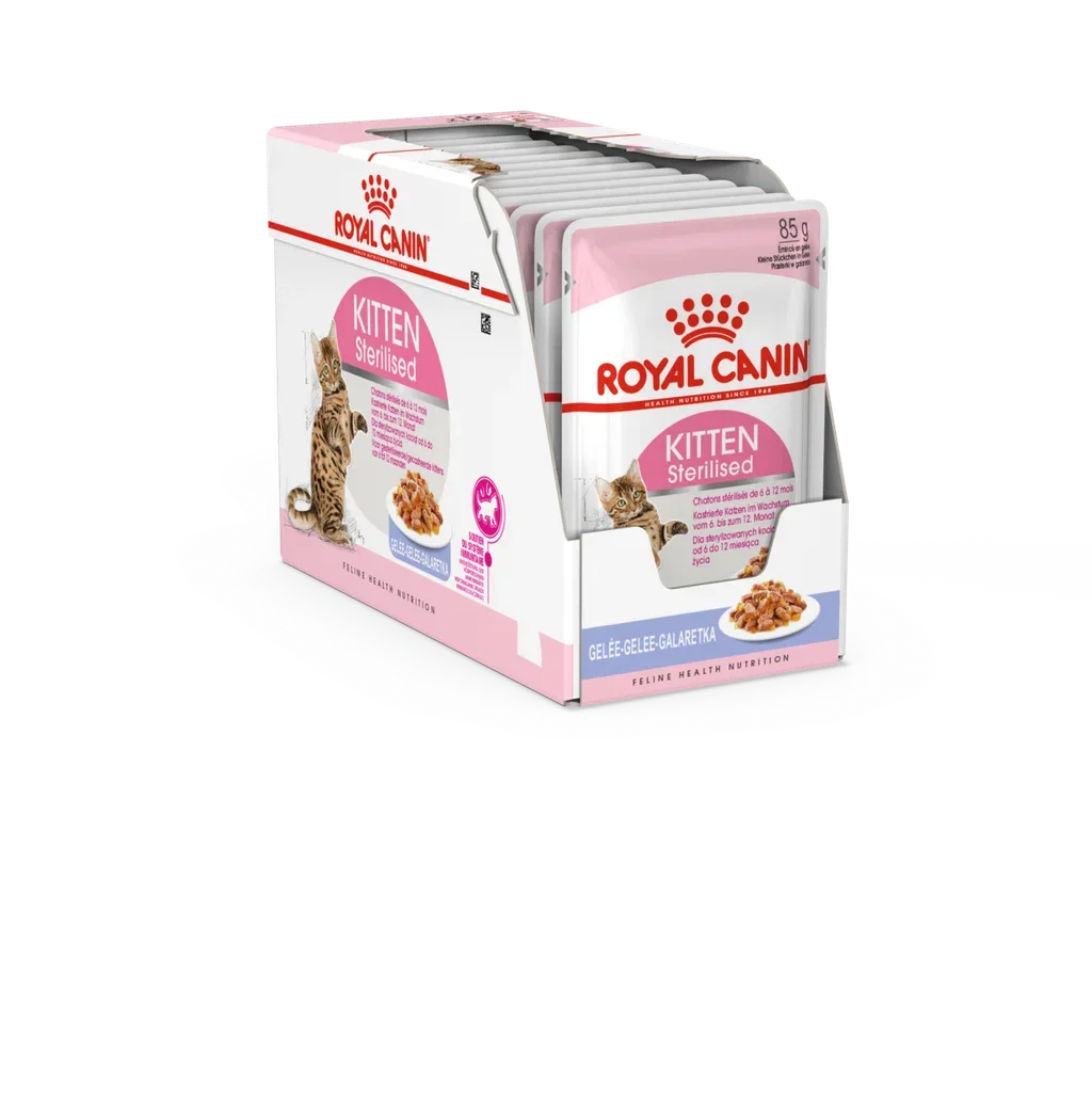 Royal Canin Royal Canin Sterilised Kitten Gelé 12x85 g