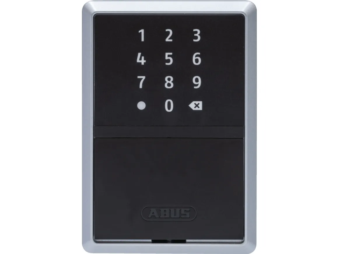 ABUS KeyGarage 787 - Nøglesikkerhedsboks - kombination, smartphone-app - smartlås - tastatur - sort, sølv