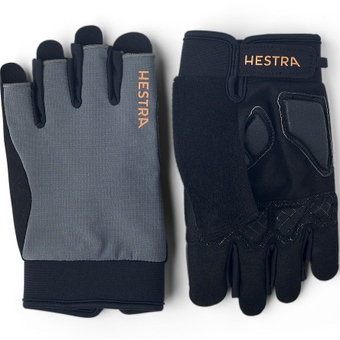 Hestra Bike Guard Short 5-Finger Fahrradhandschuhe Kurz Charcoal