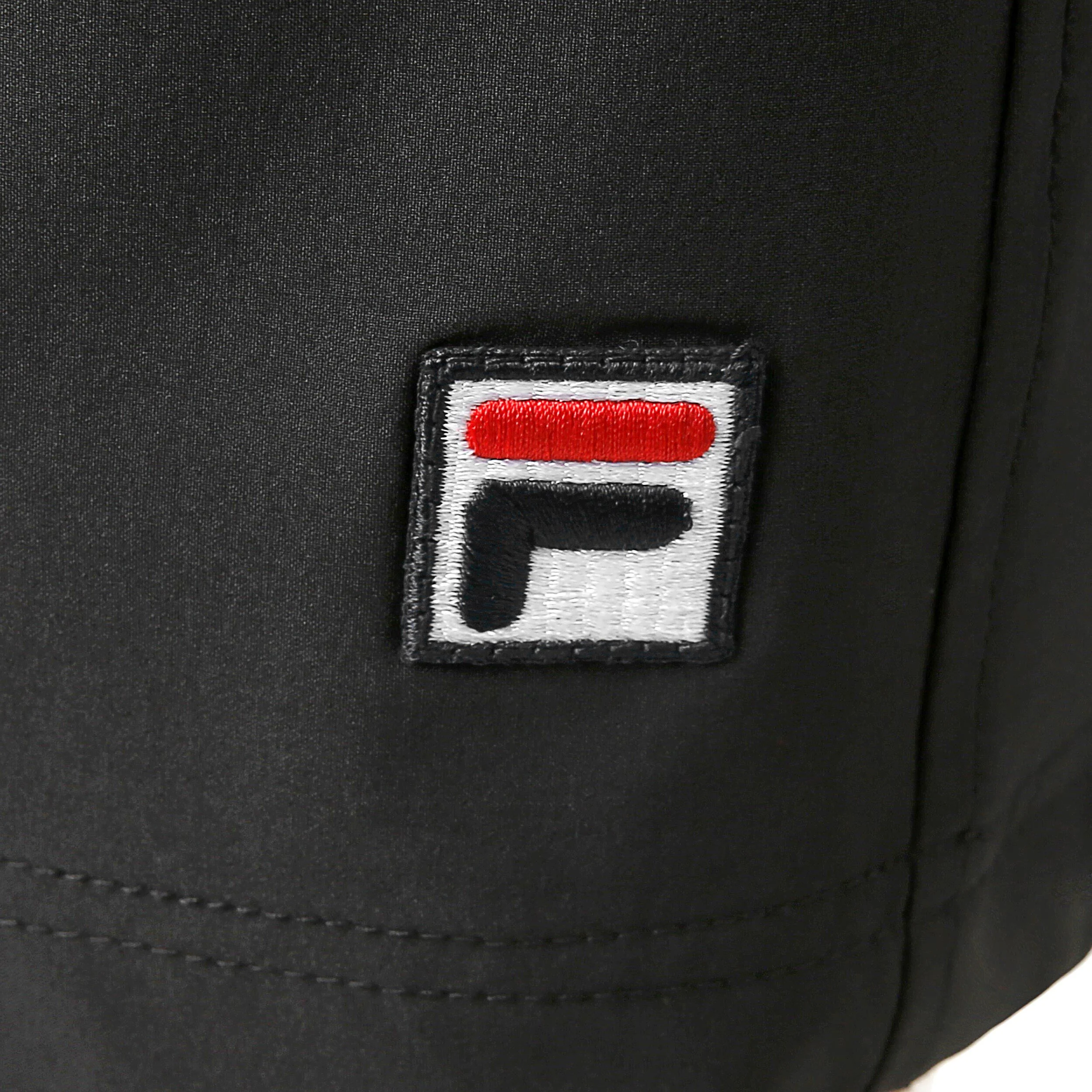 Fila Santana Shorts Hommes - Noir , Blanc