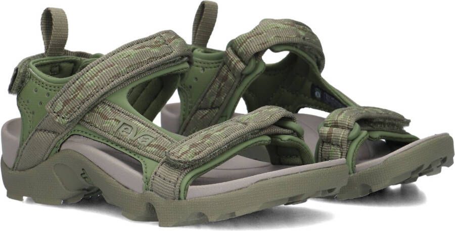 Teva Tanza kleuter schoolkind sandalen groen