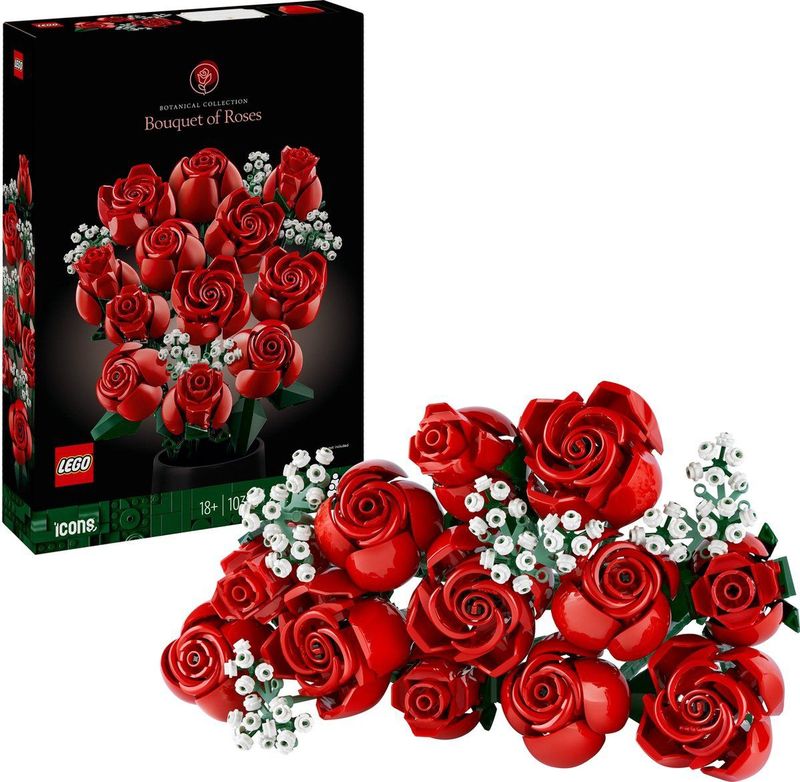 Lego - Icons Botanicals - Bouwspel - Groen - Kunststof