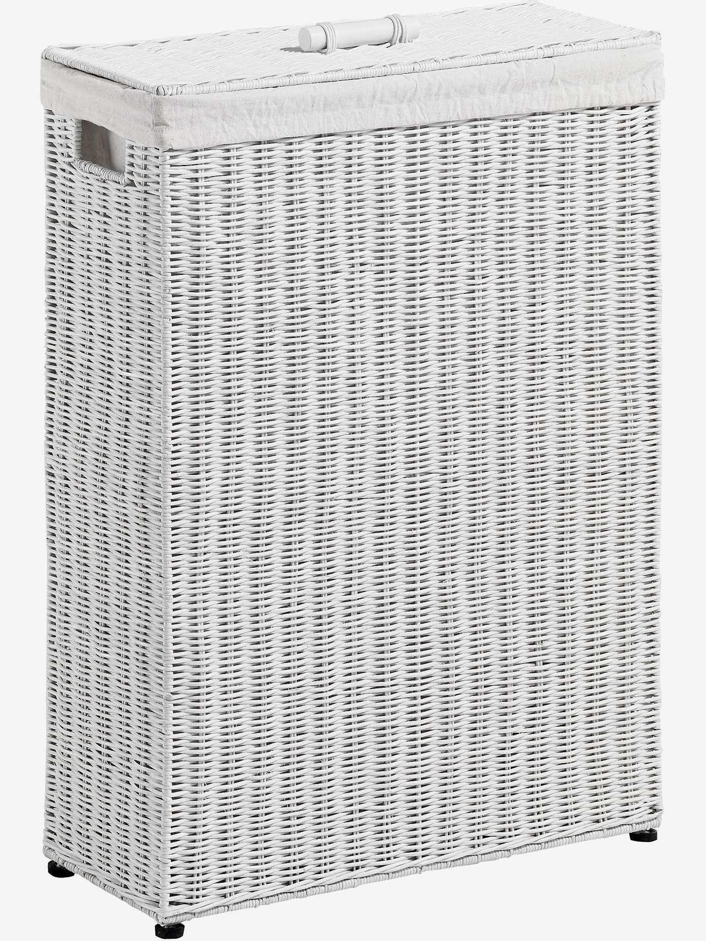 Panier à linge rotin
