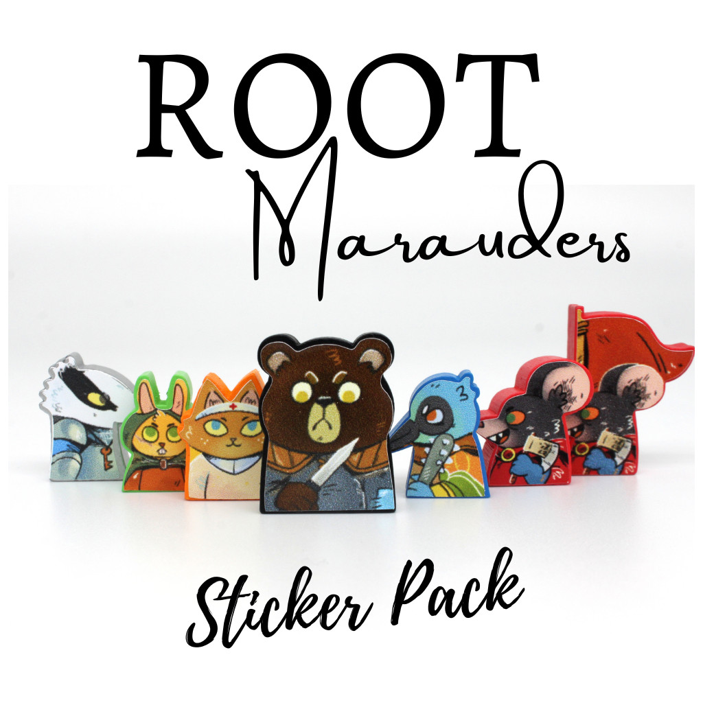 Root Maraude - Set d'autocollants
