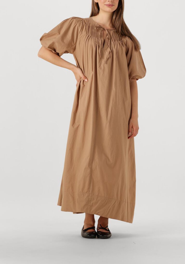 beige ruby tuesday maxi jurk ibae