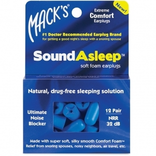 Macks Sound Asleep Earplugs 12PR