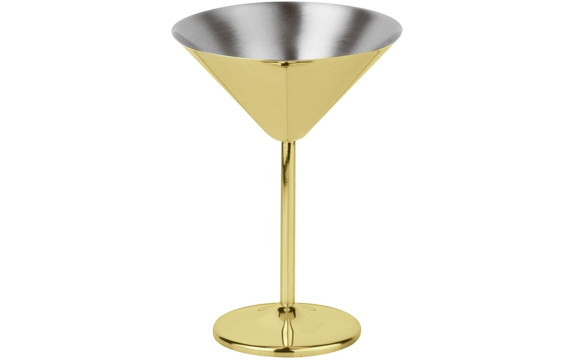 Cocktailglas 200 ml, 1 Stück, GoldMartiniglas