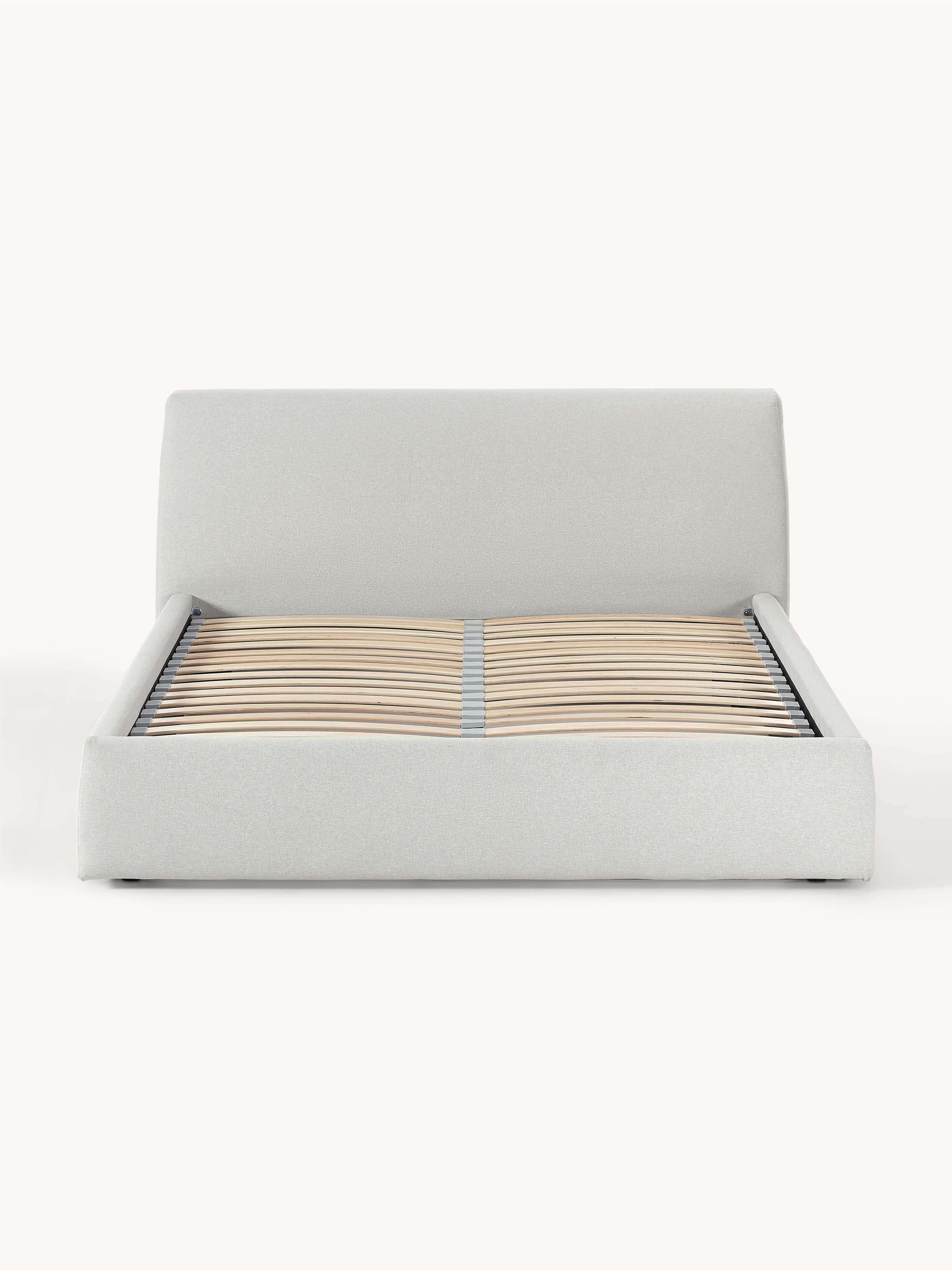 Gestoffeerd bed Cloud met opbergruimte