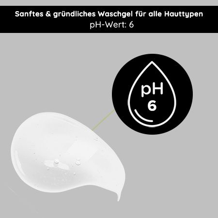 RAU Cosmetics Silber Waschgel mit Mikrosilber für die tägliche Reinigung gegen Unreinheiten & Akne