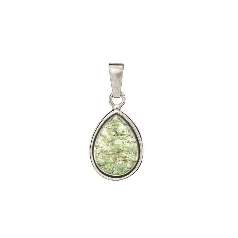 Pendentif argent 925 Aventurine naturelle