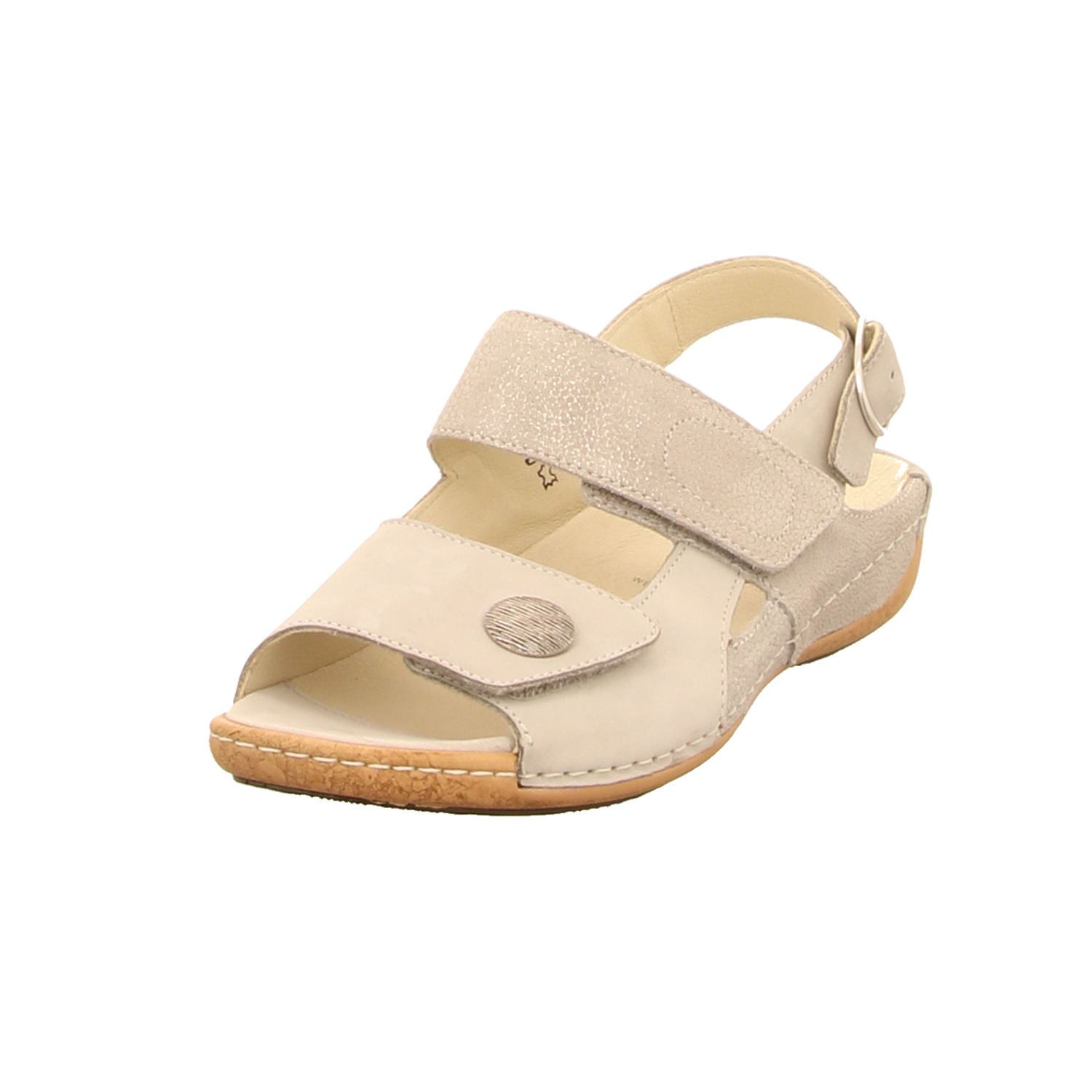 Waldläufer Sandalette grau