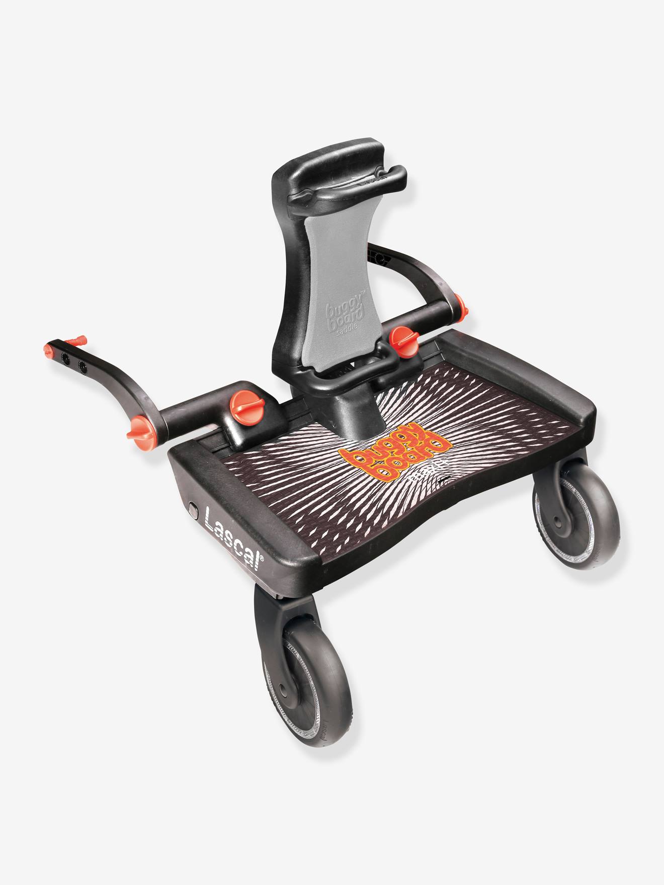 Plataforma com rodas LASCAL BuggyBoard® Maxi, preto escuro, bicolor/multicolorida