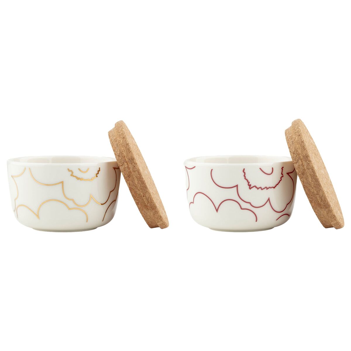 Piirto Unikko skål 2,5 dl 2-pk