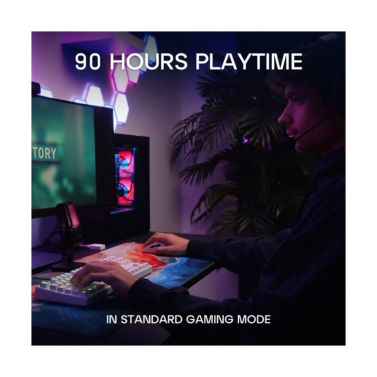 Cherry Xtrfy M64 PRO gamingmus (hvit)