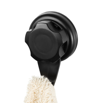 Lot de 2 crochets à ventouse Bestlock Black noirs