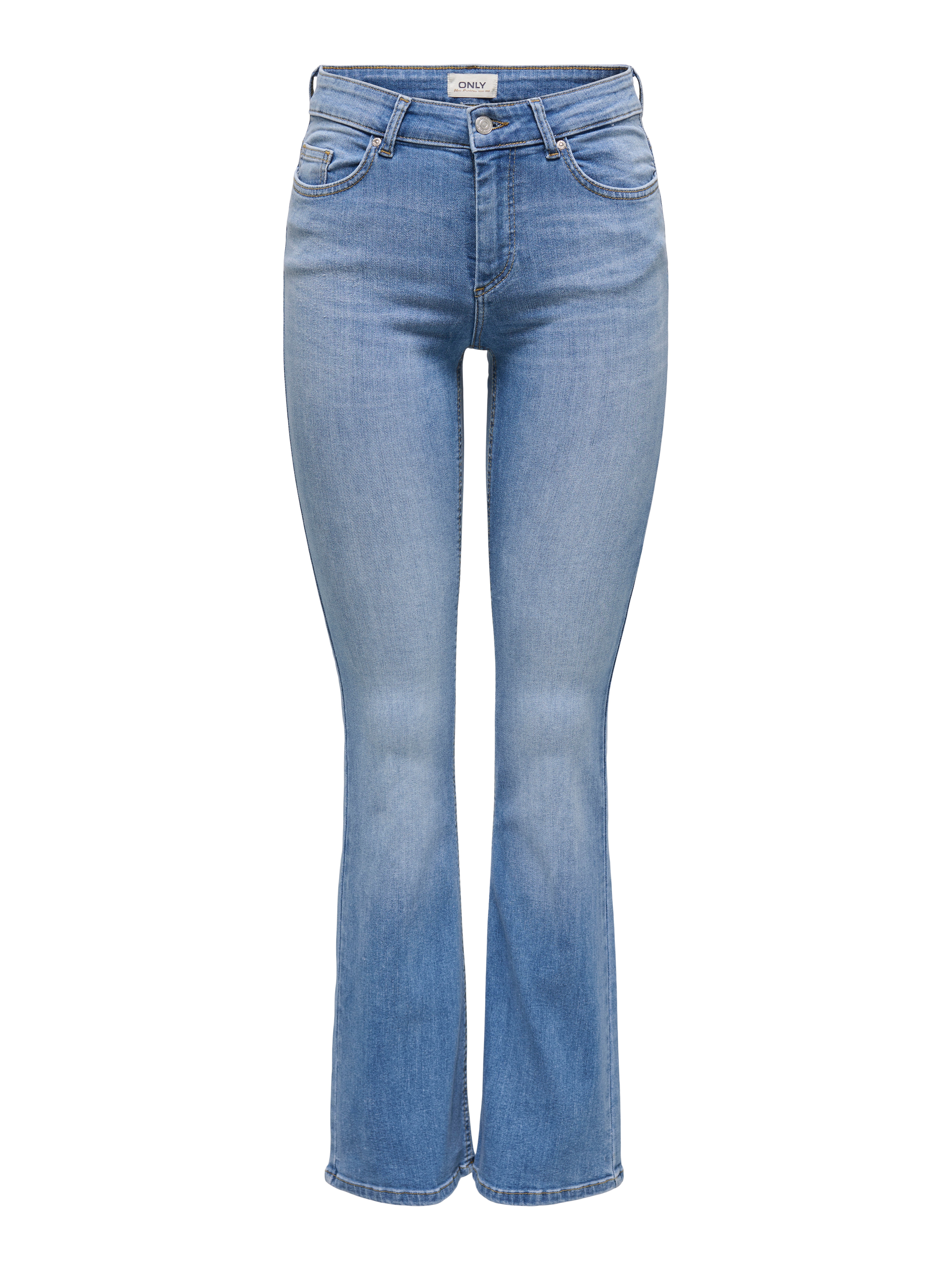 ONLBLUSH Mittlere Taille Ausgestellt Jeans Medium Blue Denim