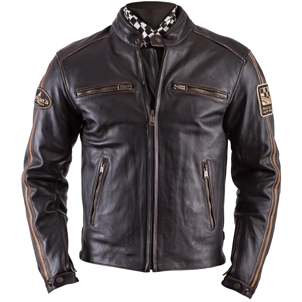 Helstons - Blouson Ace Older Marron