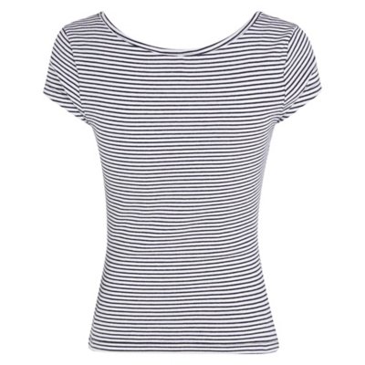 Tee-shirt à manches courtes femme Tjwby Stripe TOMMY HILFIGER