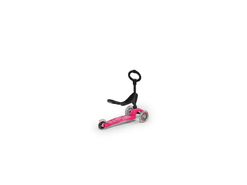 Micro Mobility Kickboard 3in1 Deluxe Pink Kickboard mit Sitz