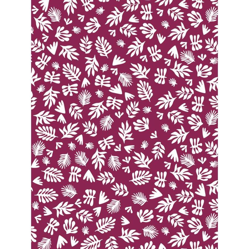 859 - Pochette 20 feuilles Décopatch - Violet