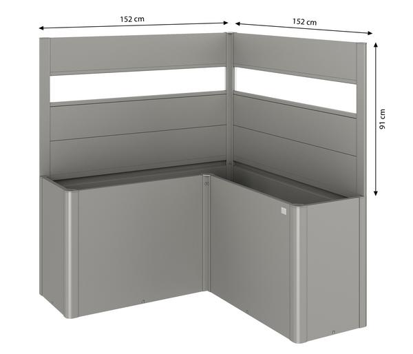 Biohort Sichtschutz Belvedere L150 mit