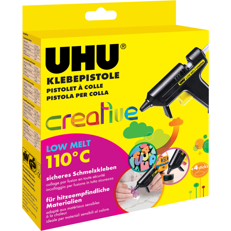 UHU Heissklebe-Pistole Creative Low Melt 110°C, 180 g