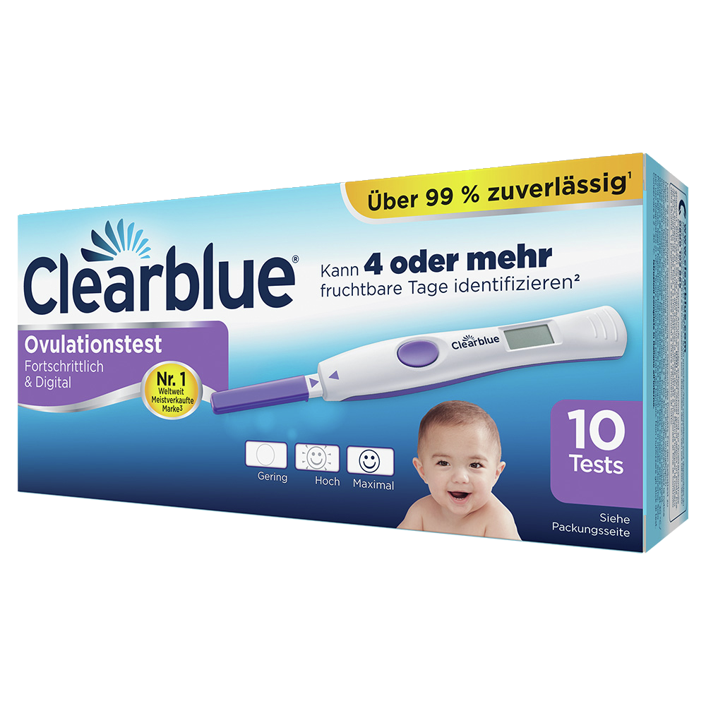 CLEARBLUE Digital Ovulationstest 10 Stk