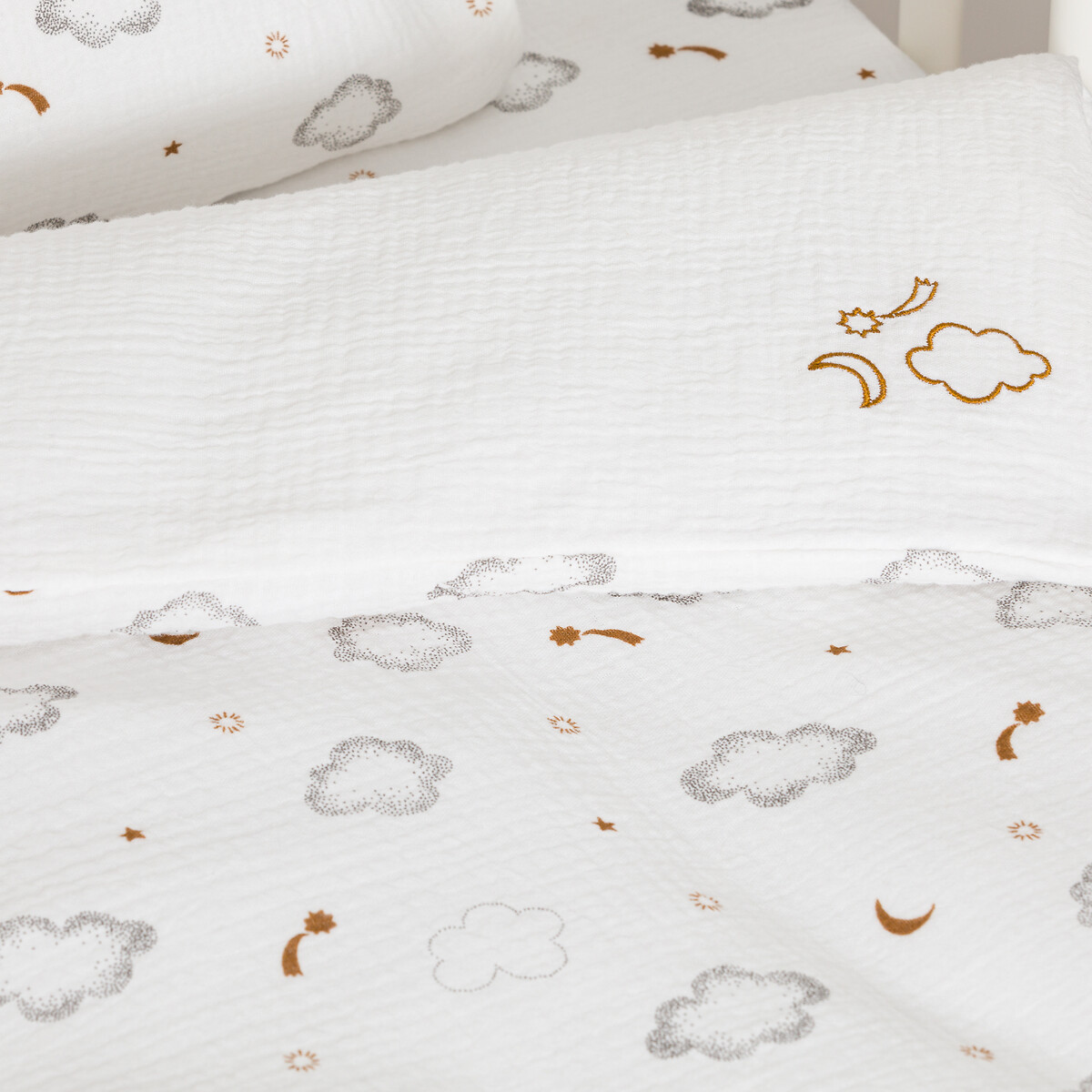 LA REDOUTE INTERIEURS<br>Capa de edredão para bebé, tetra, Nieva