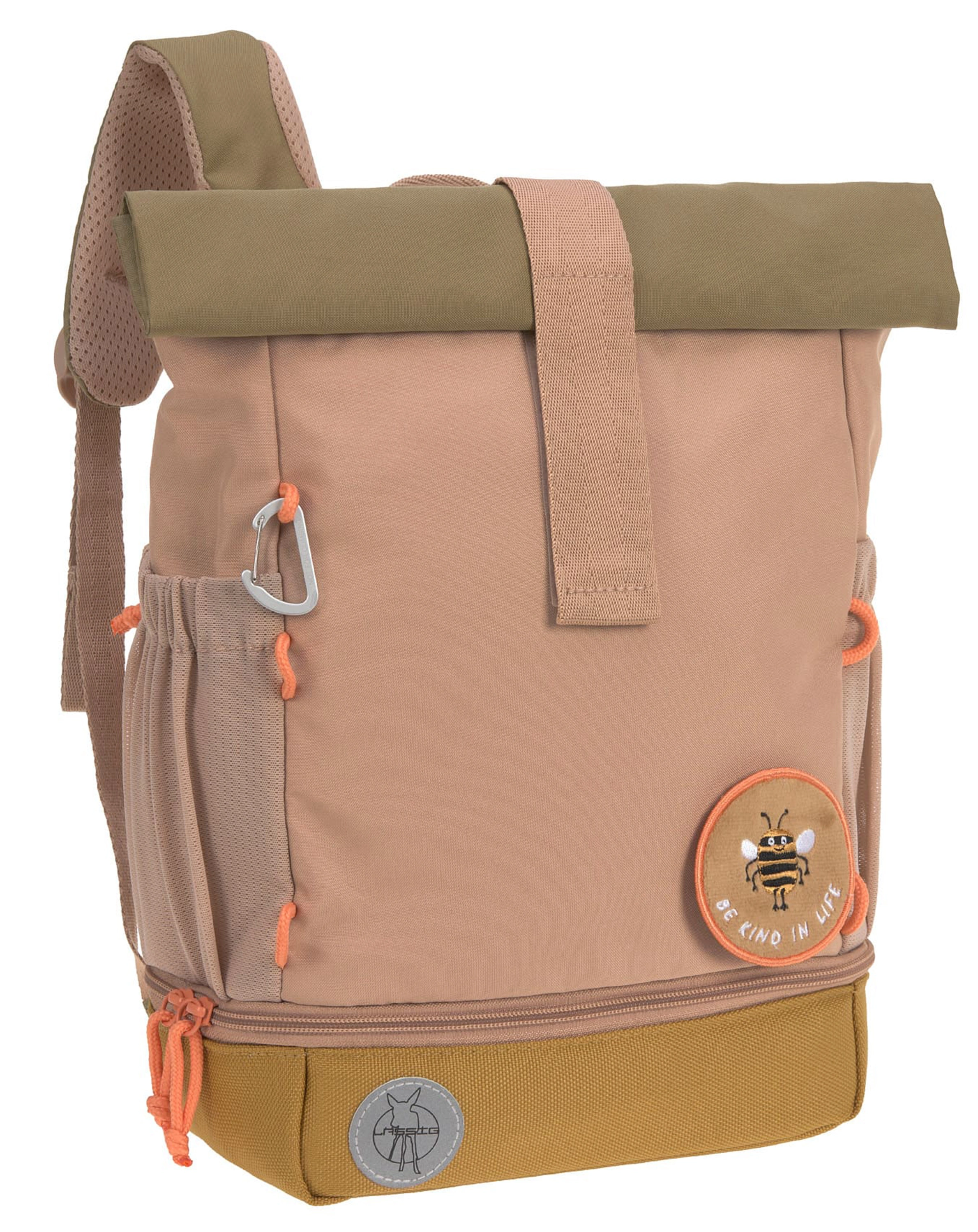 Rolltop-Rucksack NATURE (32,5x23x11) in hazelnut