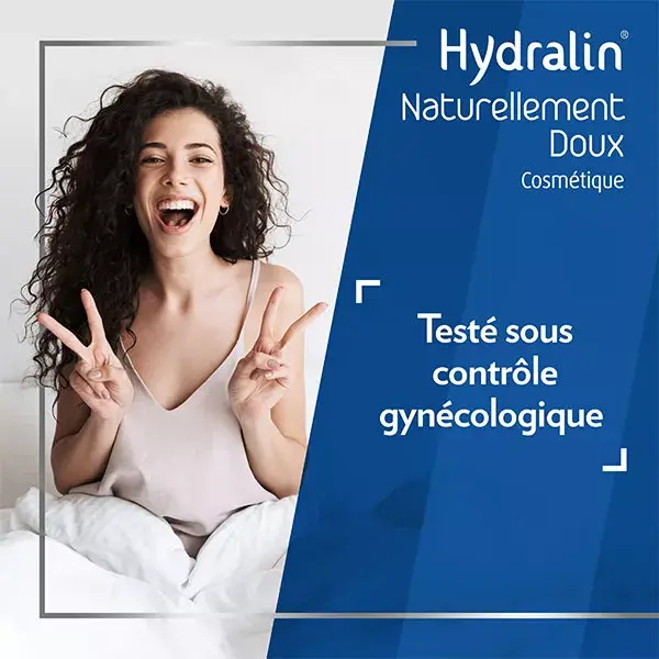 Gel de Limpeza Íntima Suave Hydralin Naturally Gentle 400ml