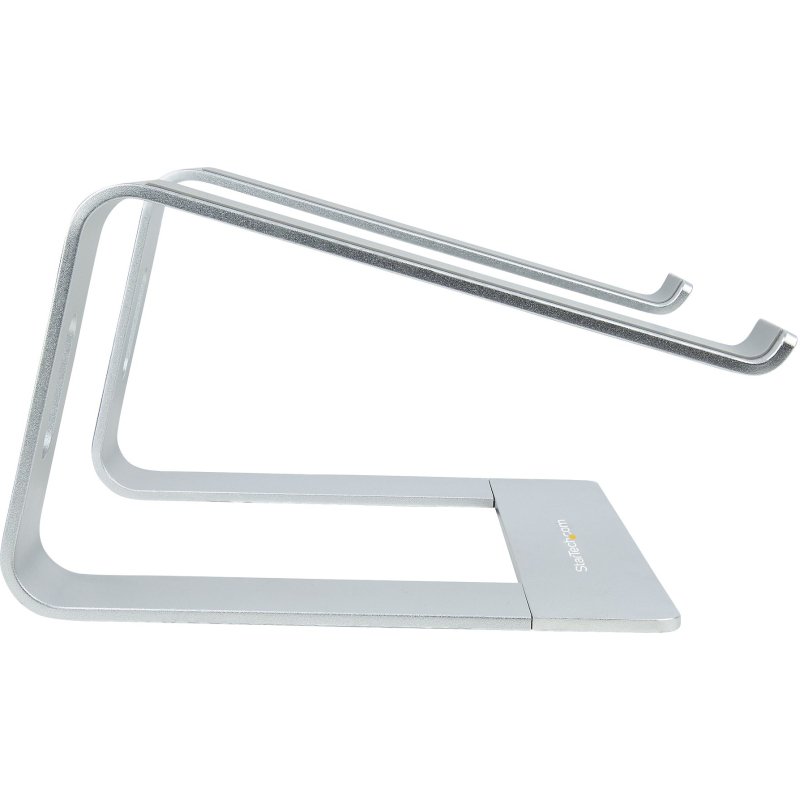 StarTech.com Support Ordinateur Portable (5kg) - Socle Ordinateur Portable en Aluminium, Argenté - Réhausseur PC pour MacBook Air/Pro, Dell XPS, Lenovo - Élévateur/Surélévateur Ergonomique pour Bureau