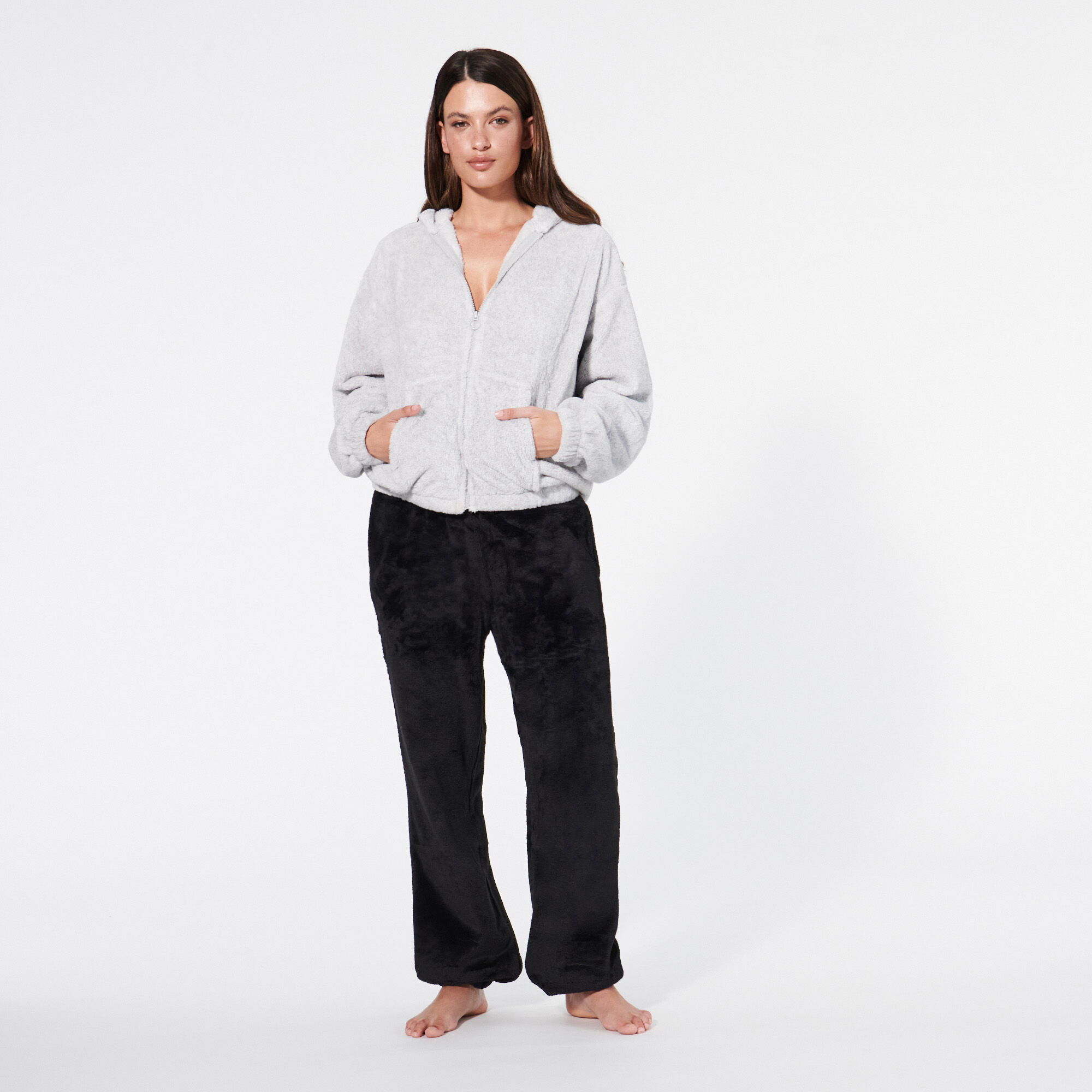 Veste polaire zippée