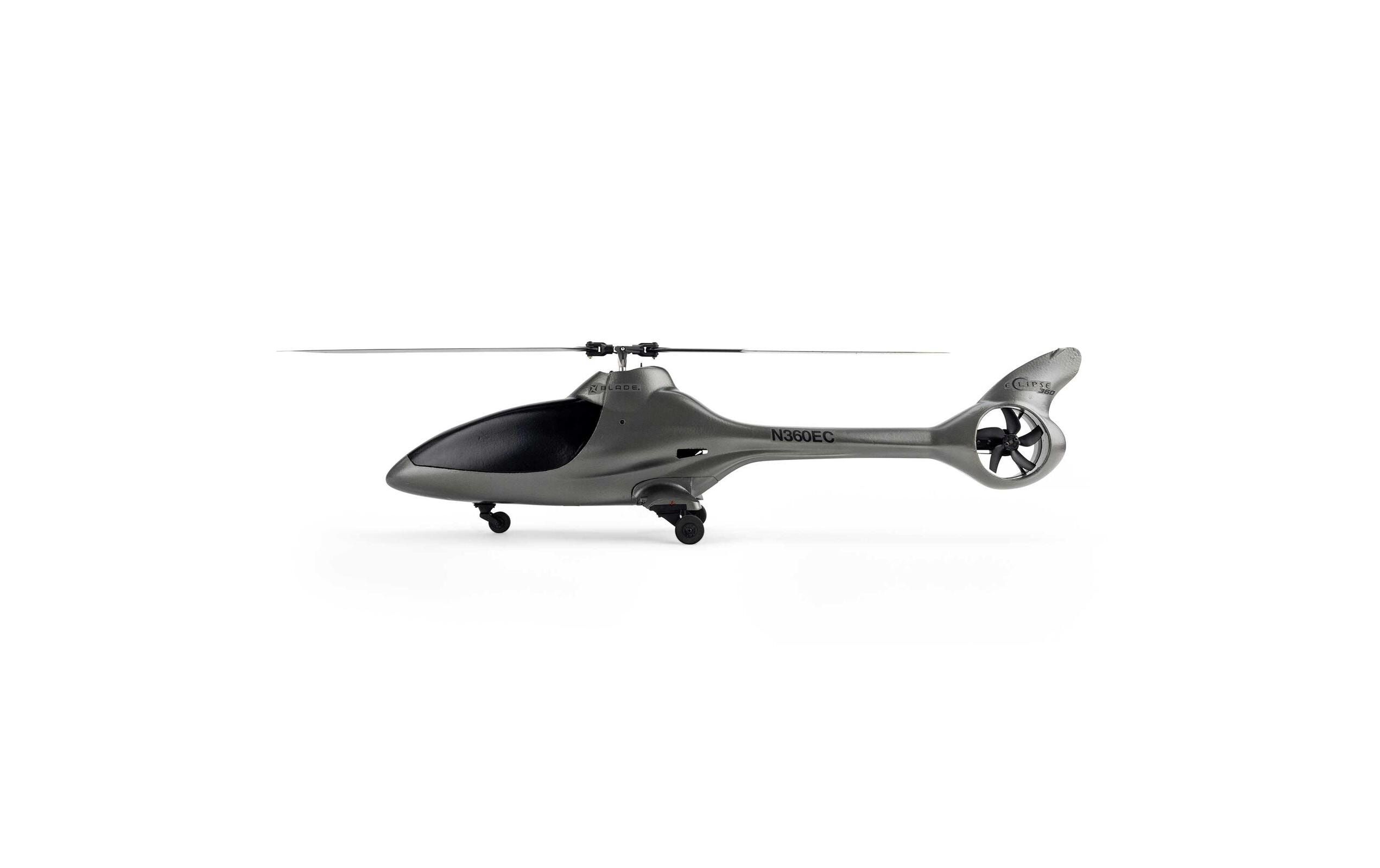Helikopter Eclipse 360 AS3X, SAFE, BNF Basic<br>Futuristischer Flybarless Heli mit Spektrum Technik