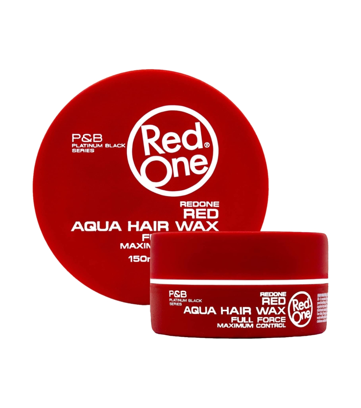 Red One - Cera fixadora de estilo Aqua Hair Wax Red