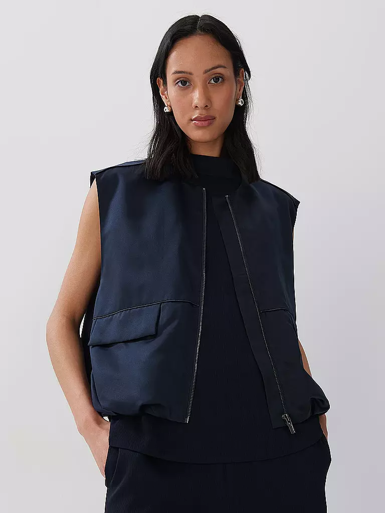 SOMEDAY Gilet NOEEVI blau
