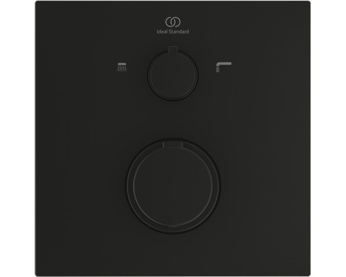 Ideale standaard douchekraan met thermostaat CERATHERM C100 zijdezwart mat A7522XG
