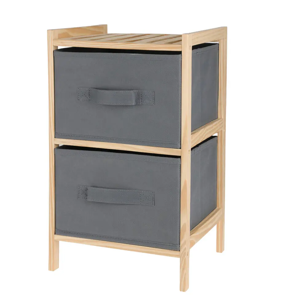 Bathroom Solutions Badkamerkastje - 2-laags - 28 x 25 x 46 cm