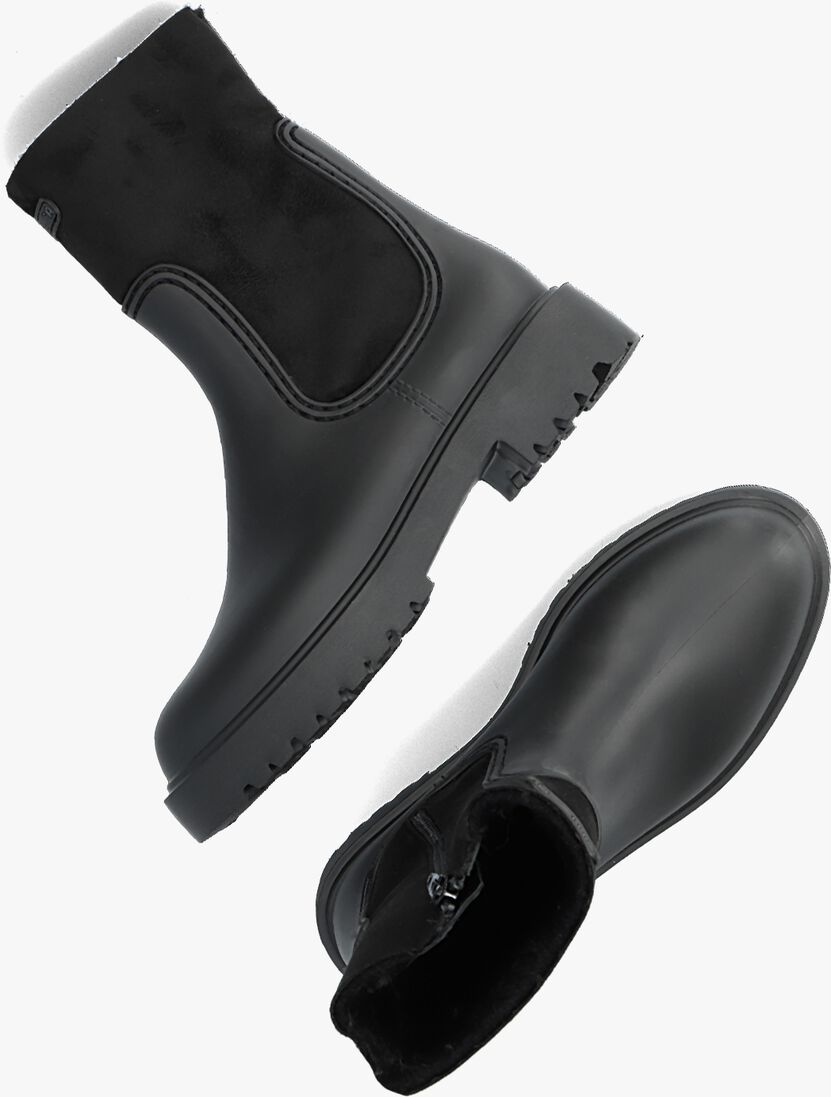 UNISA zwarte unisa enkelboots fluor