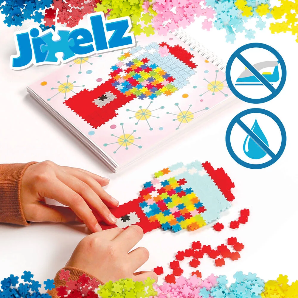 JIXELZ -  COFFRET CREATIF  - TINY PIECES BIG BUILDS 3000 PIECES