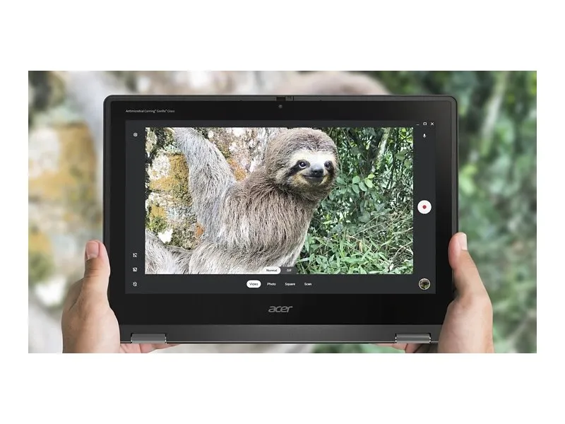 Acer Chromebook Spin 511 R756T-TCO - Flipdesign - Intel N-series - N100 / op til 3.4 GHz - Chrome OS - UHD Graphics - 8 GB RAM - 64 GB eMMC - 11.6