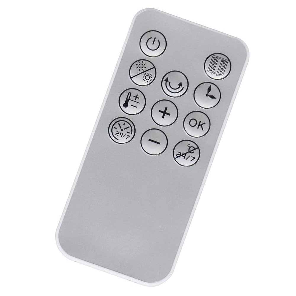 Chauffage en céramique oscillant ka-5075 2000w et télécommande