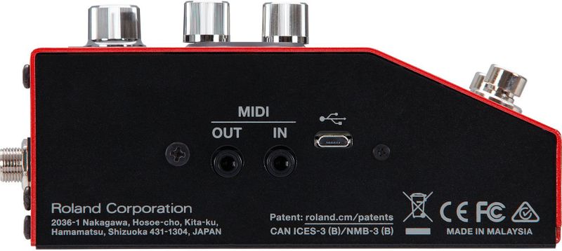Boss RC-10R - Loop Station, 6u opnametijd - Rood