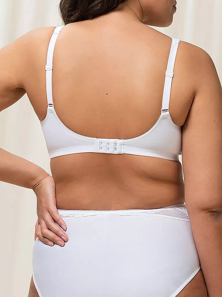 TRIUMPH BH ohne Bügel Modern Lace white weiss