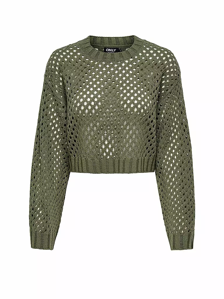 ONLY Pullover Cropped Fit ONLSMILLA olive