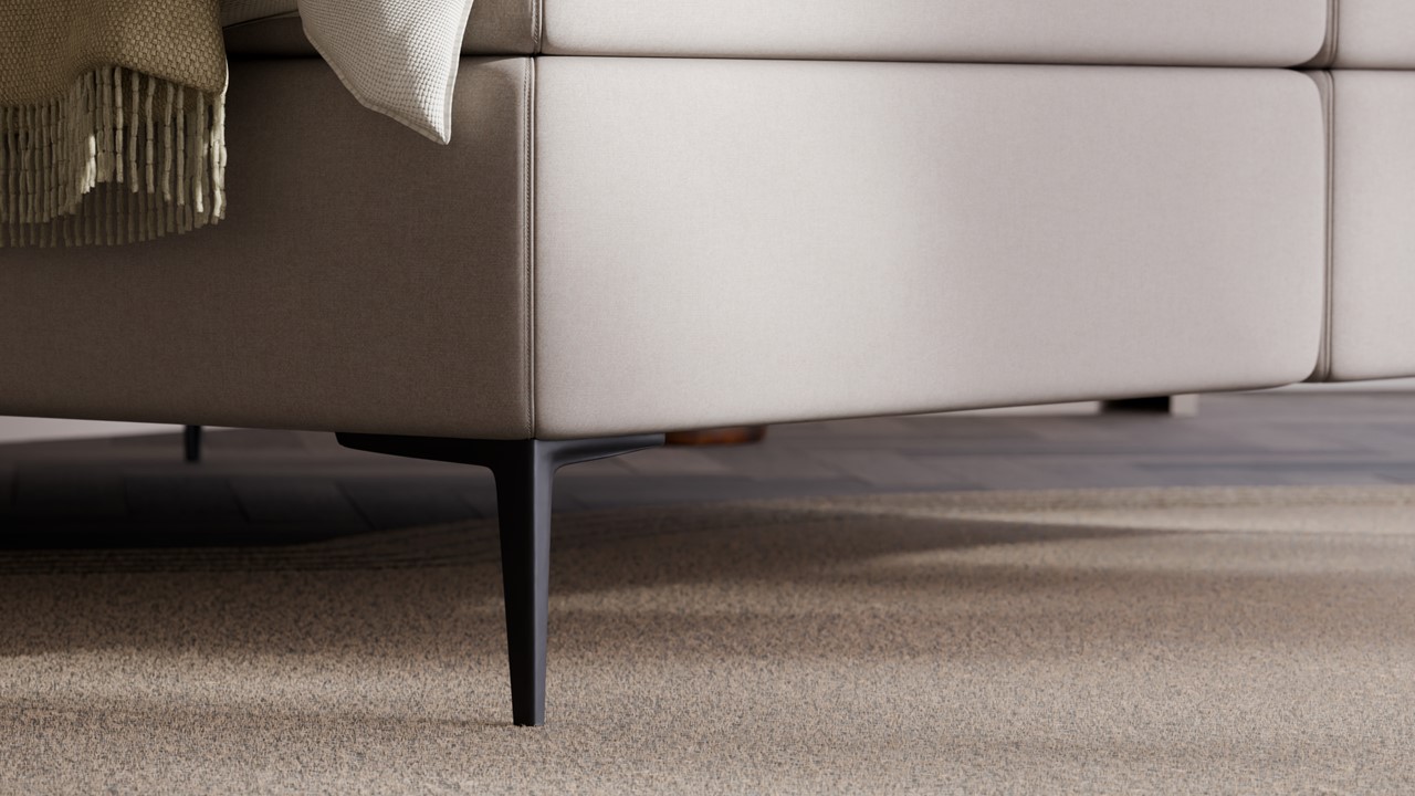 Boxspring Glade - Warm wool beige