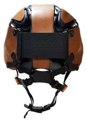 Casque vélo multi-impact Hedkayse - Cuir marron Havane - HEDKAYSE