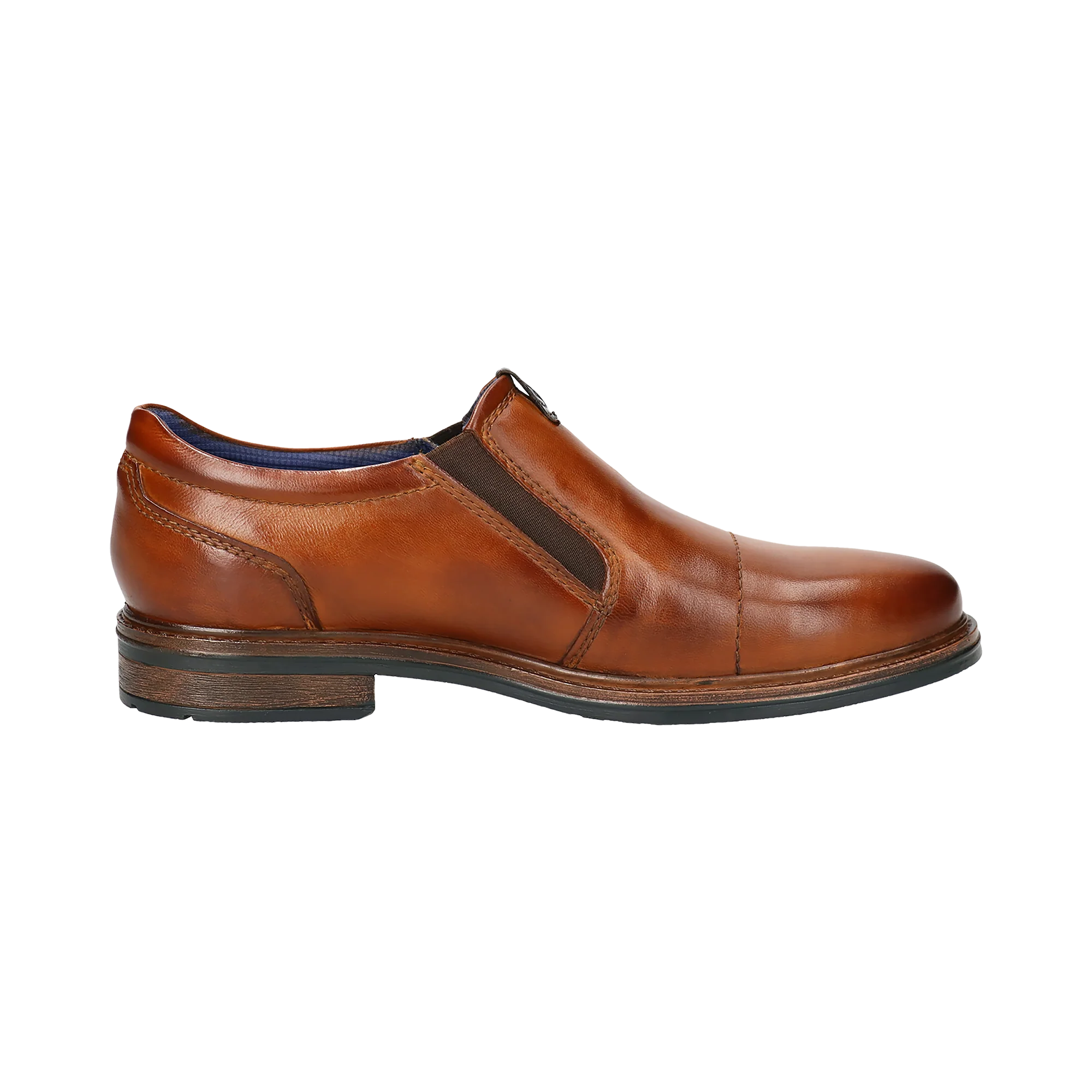 Slipper cognac