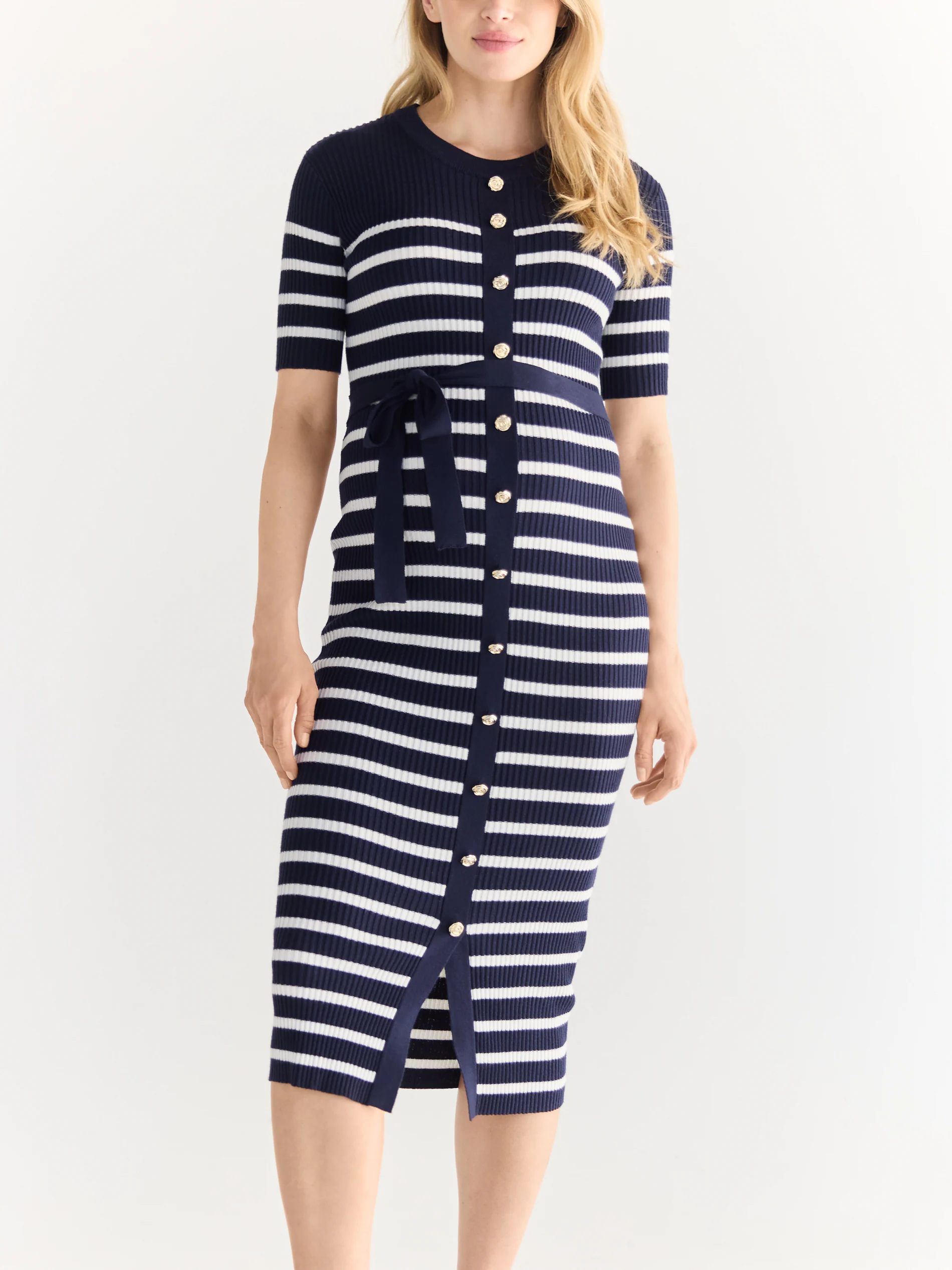 Maxikleid mit hohem Viskoseanteil